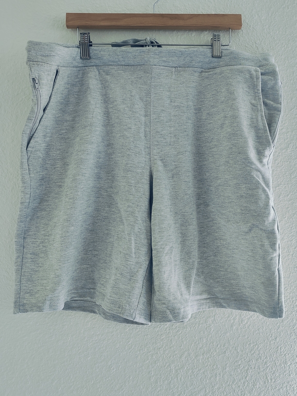 Eddie Bauer Light Grey Athletic Drawstring Shorts